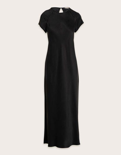 silk maxi dress