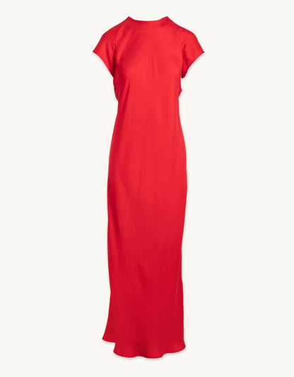 silk maxi dress