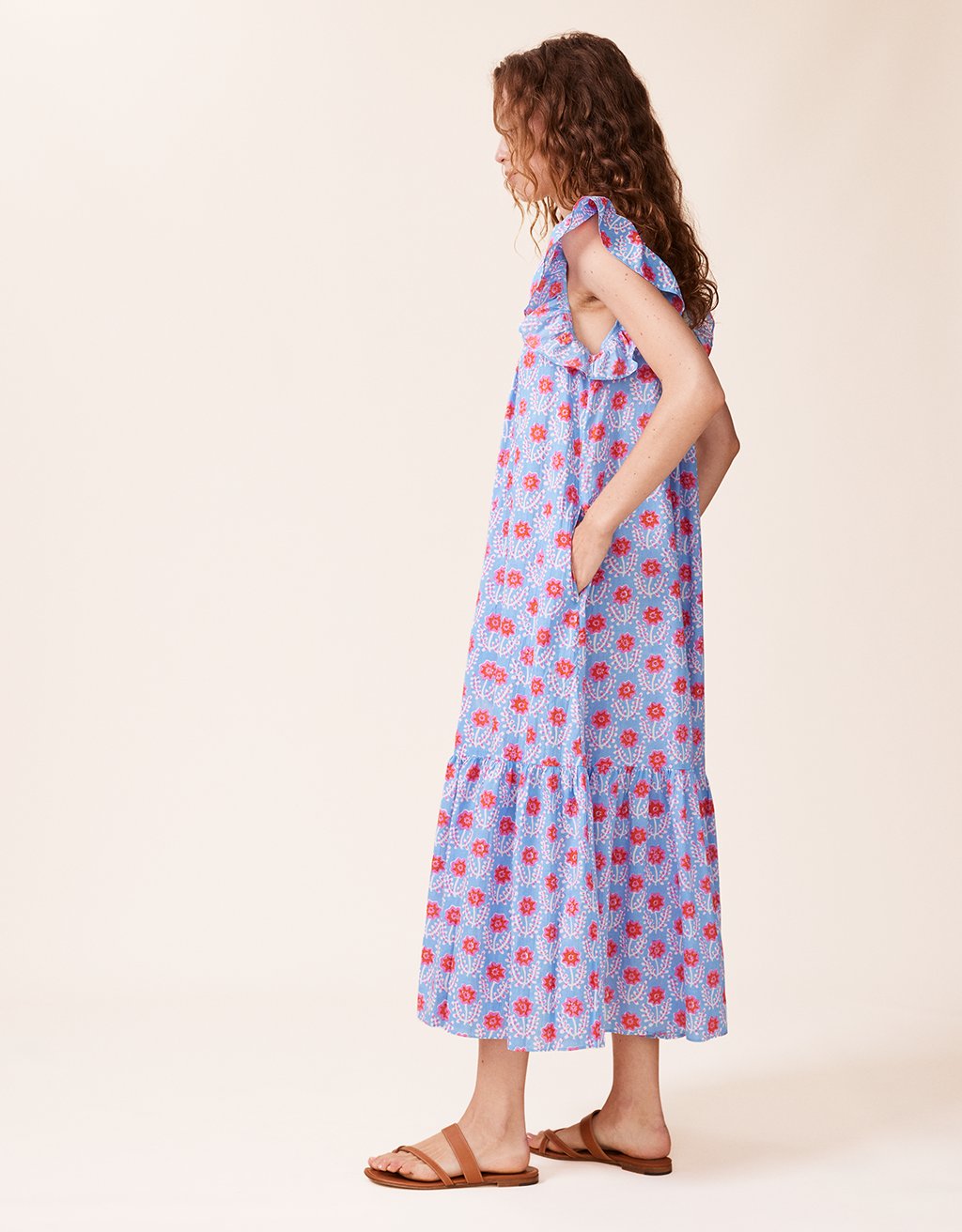 ophelia & indigo flora dress