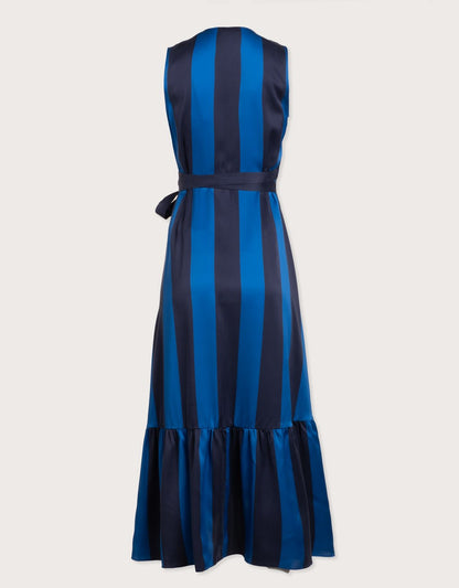 silk charmeuse wrap dress