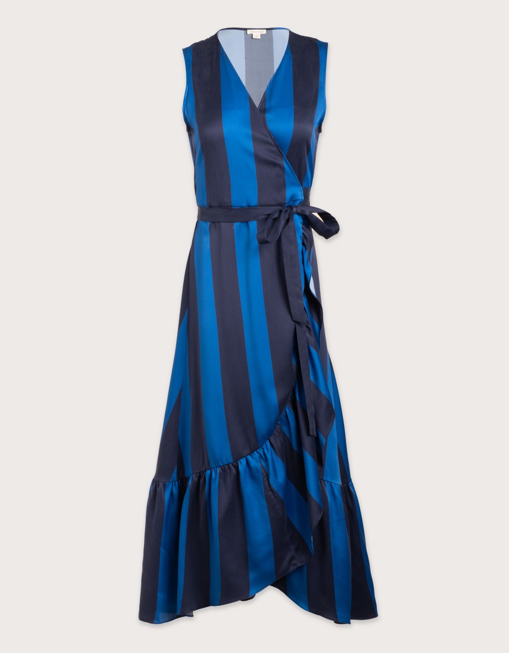 silk charmeuse wrap dress