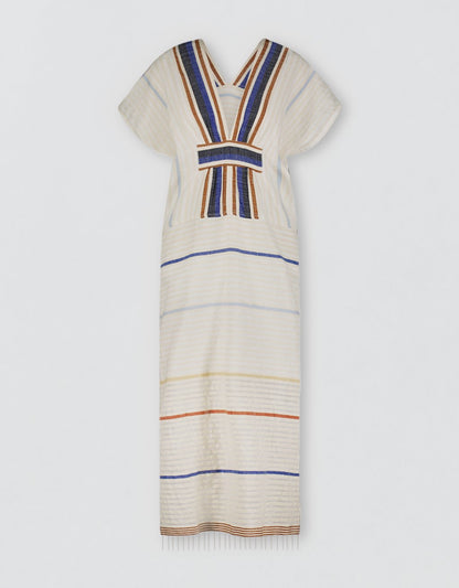 Lemlem Gasira V Neck Caftan