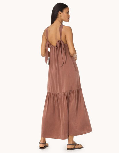 silk charmeuse maxi dress