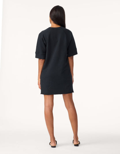 french terry sweatshirt dress