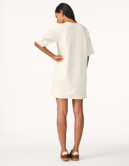 french terry sweatshirt dress