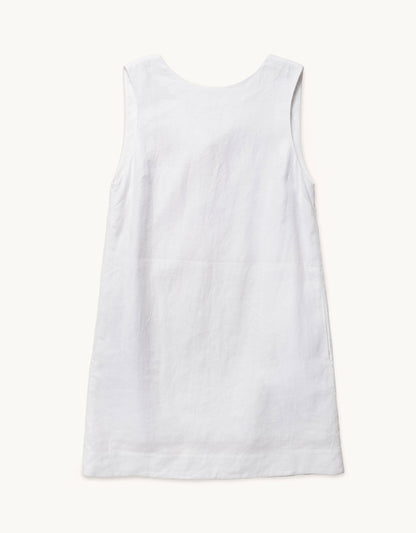 linen shift dress
