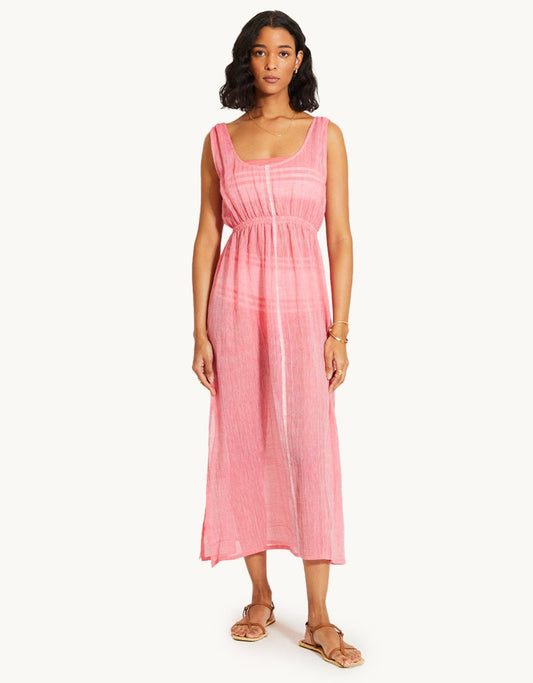 Lemlem Melat Scoop Neck Dress