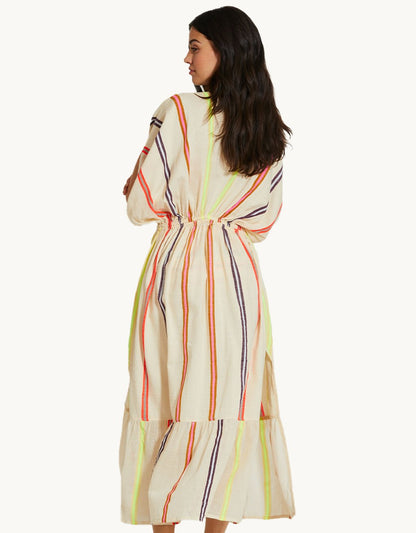 Lemlem Leila Plunge Dress