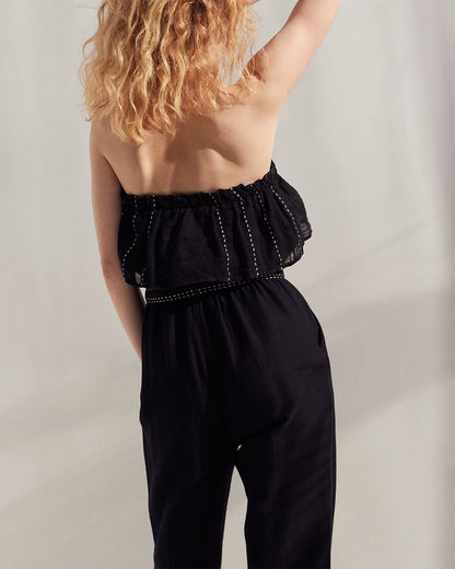 lemlem tikuri ruffle jumpsuit