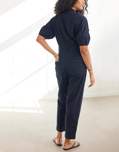 Puff Sleeve Jumpsuit