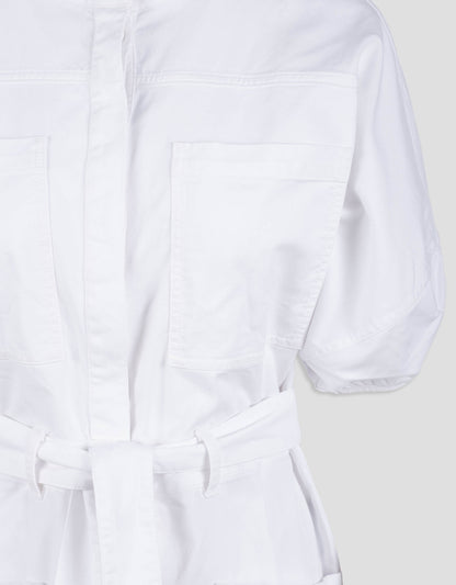 Puff Sleeve Jumpsuit