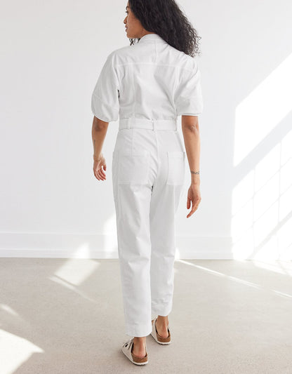 Puff Sleeve Jumpsuit