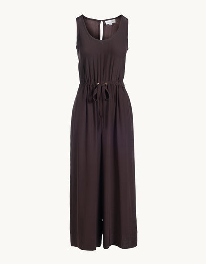 Silk Wide Leg Jumpsuit