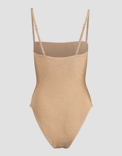 caviar shine bandeau one piece