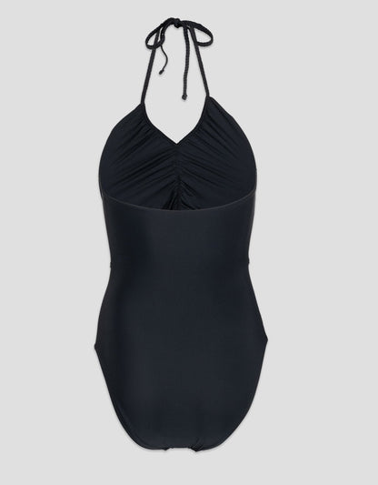 braided bandeau one piece