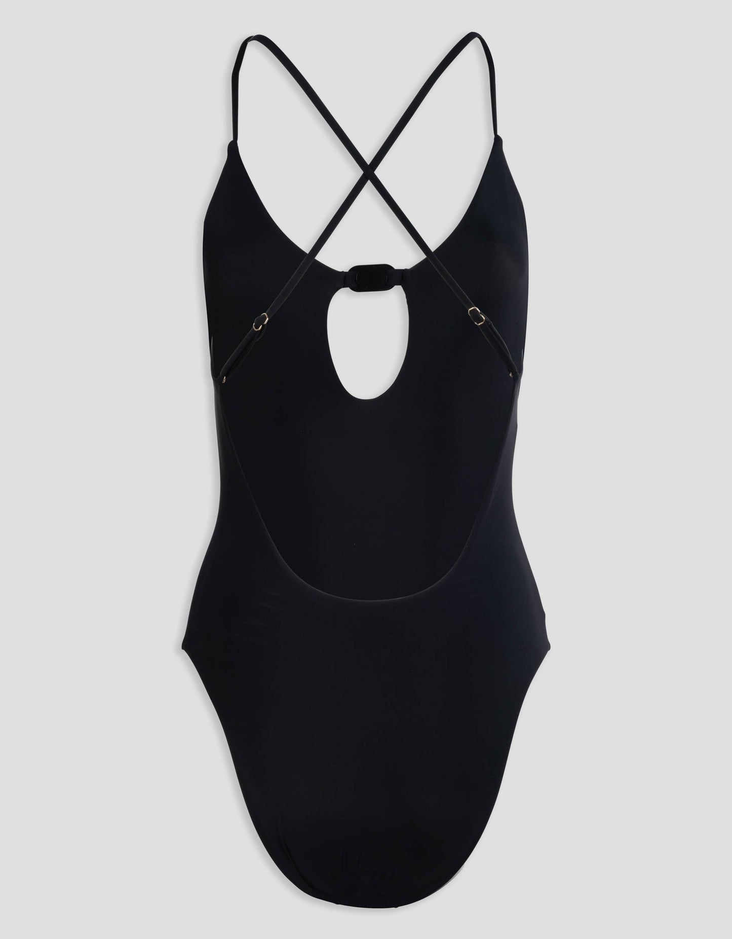 recycled nylon buckle front one piece