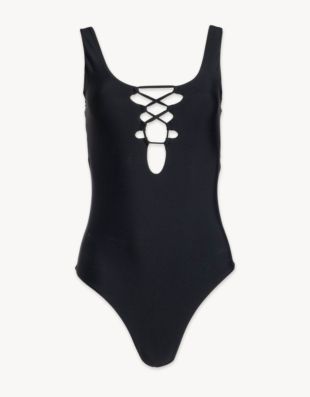 lace up one piece