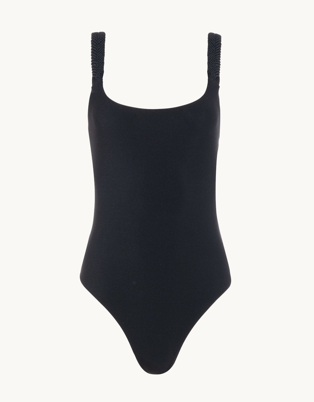 recycled crepe macrame one piece