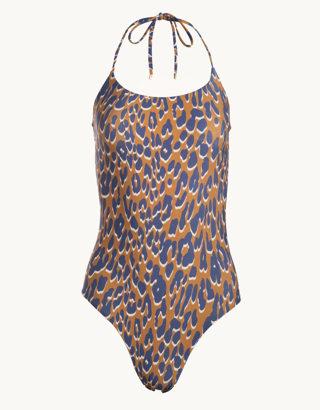 Scoopneck Halter One Piece