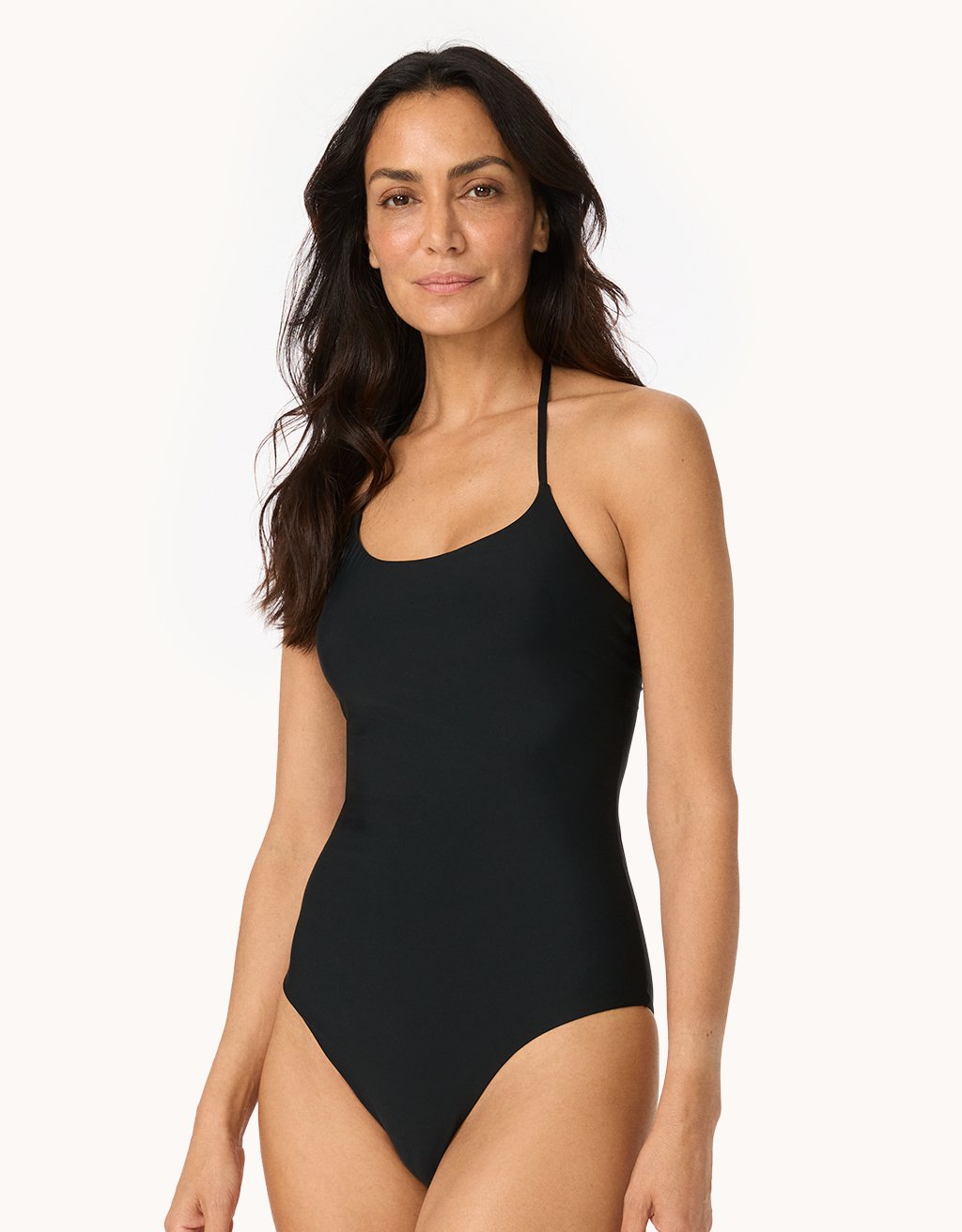 Scoopneck Halter One Piece