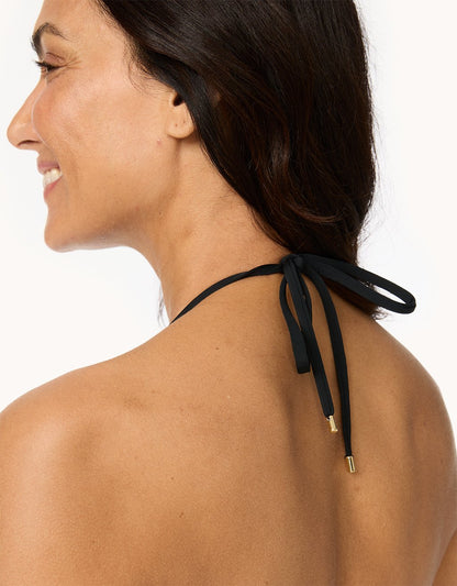 Scoopneck Halter One Piece