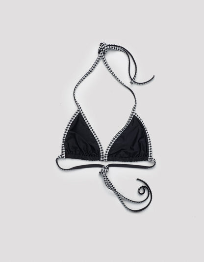 lemlem sofia string triangle bikini top