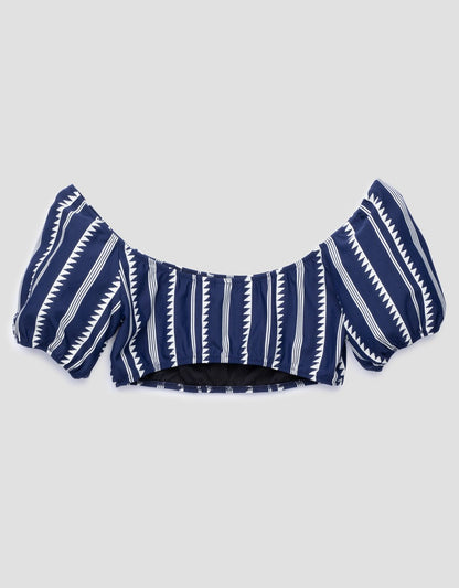 lemlem nunu pouf bikini top