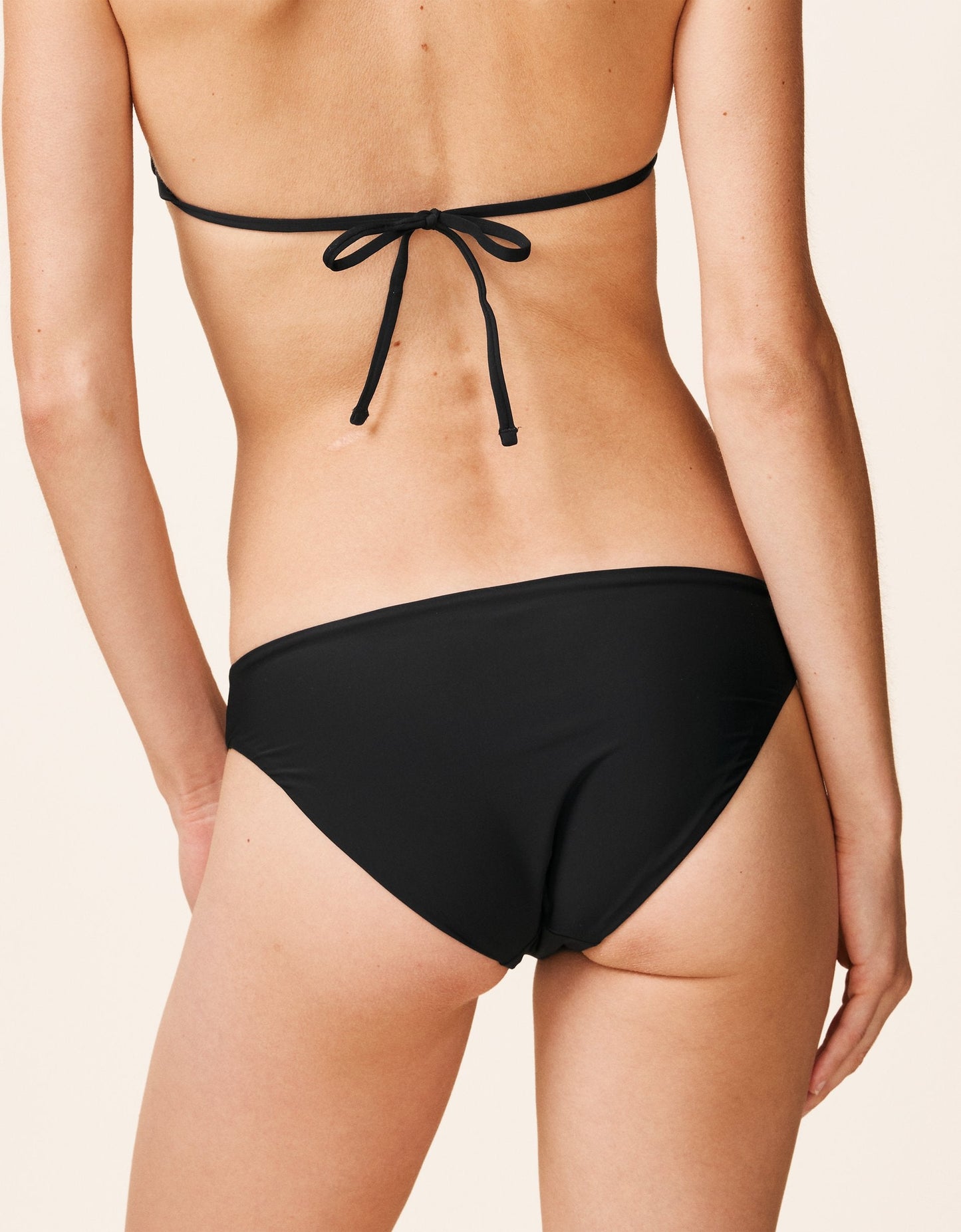 recycled nylon bikini bottom