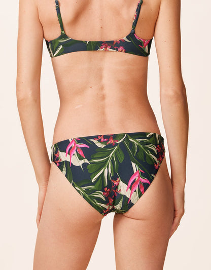 recycled nylon bikini bottom