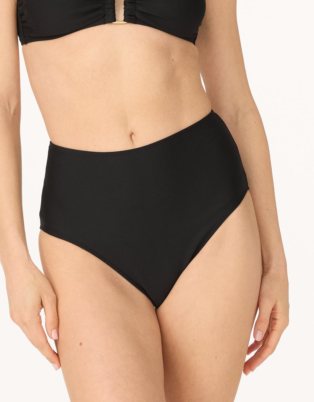 double knit high rise bottom