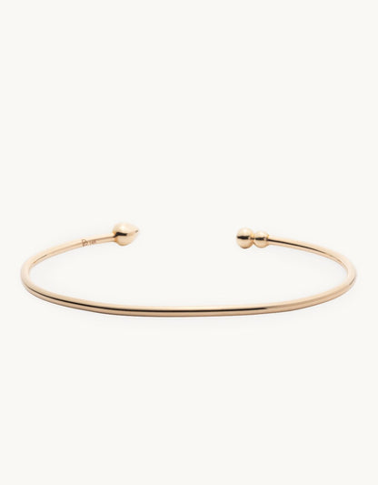 bleecker and prince open bangle with strawberry