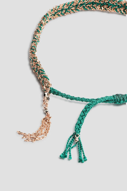 marie laure chamorel no. 183 braided bracelet