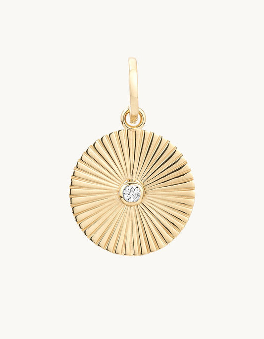 adina reyter diamond rays hinged charm