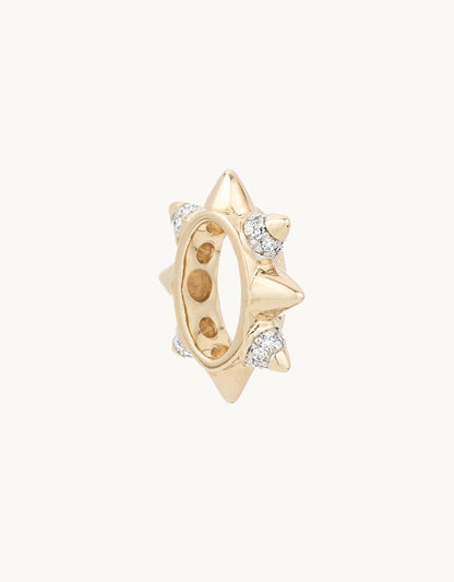 adina reyter giant pave four spike bead