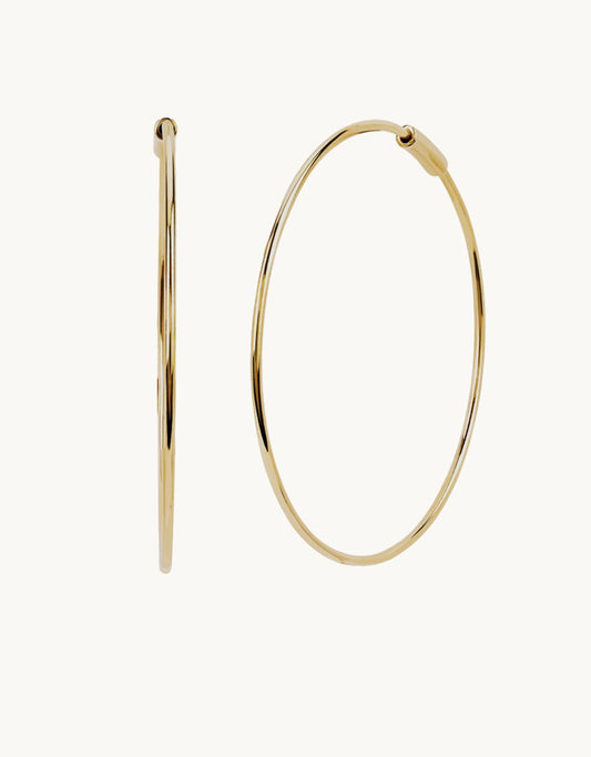 ef collection the perfect gold hoop earring