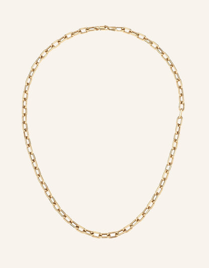adina reyter 4mm Italian Chain Link Necklace