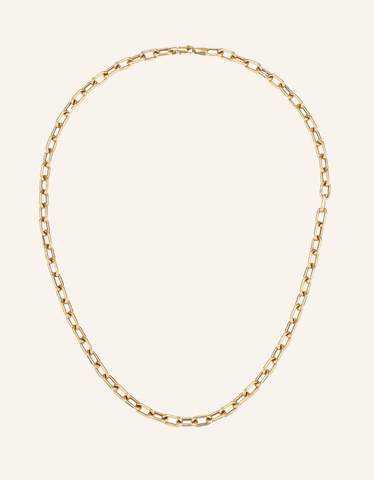 adina reyter 4mm Italian Chain Link Necklace