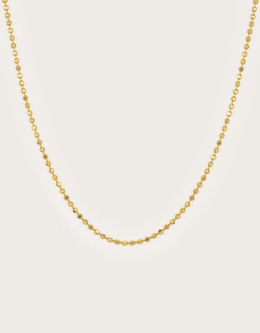 three stories Classic Small Beaded Chain