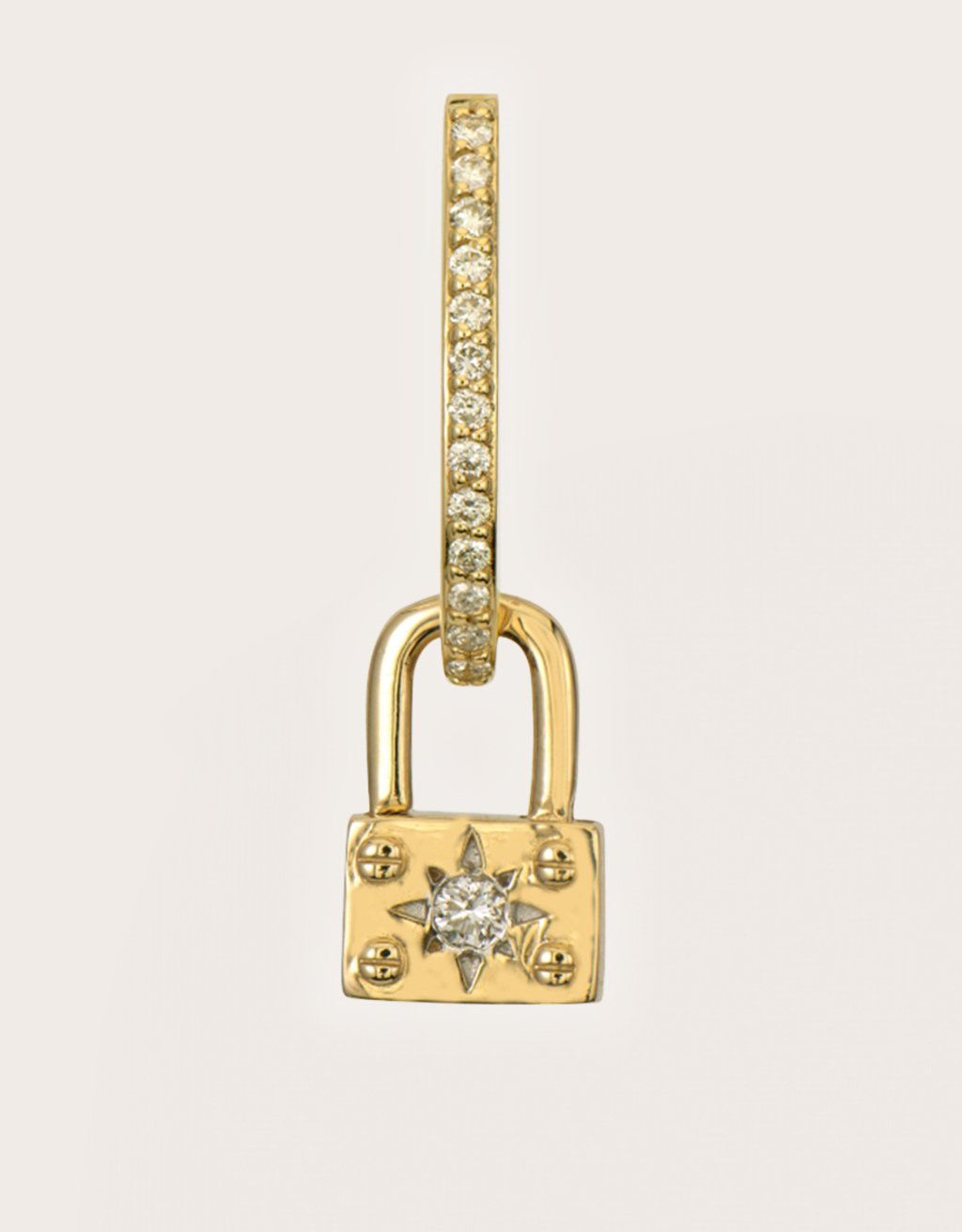 three stories Unlock Love Starburst Charm