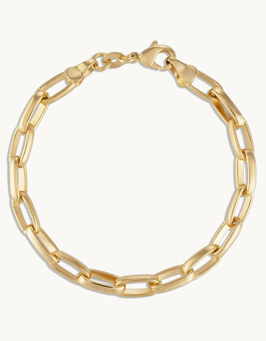 alexa leigh oval link bracelet