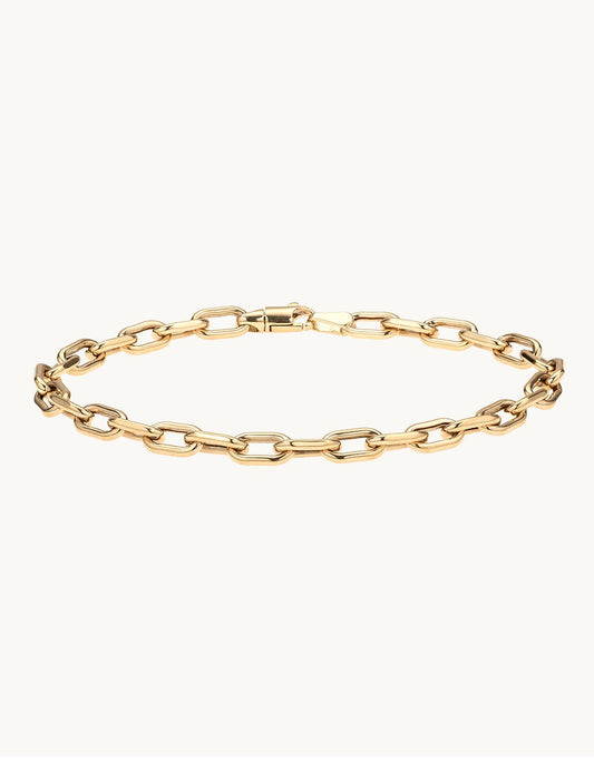 adina reyter 4mm italian chain link bracelet