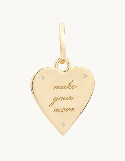 adina reyter Make Your Move Pavé Heart Hinged Charm