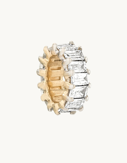 adina reyter Prong-Set Baguette Mini Bead