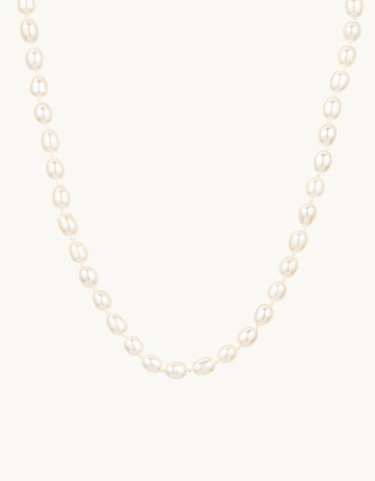 adina reyter Chunky Seed Pearl Necklace