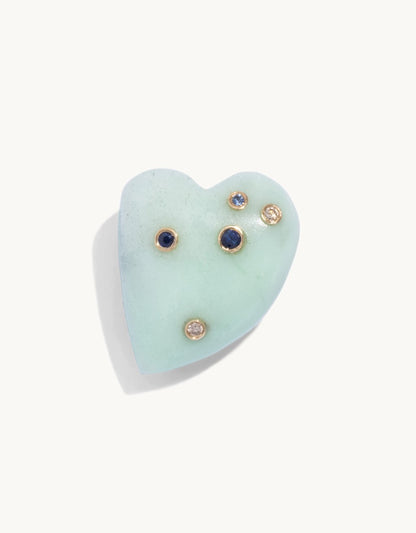 Bleecker & Prince Mint Green Vital Heart