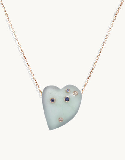 Bleecker & Prince Mint Green Vital Heart