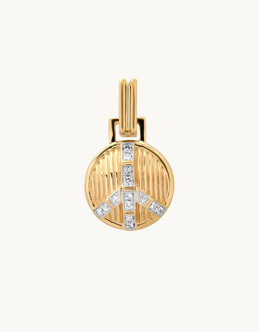 Helena Rose Mini Peace Pendant