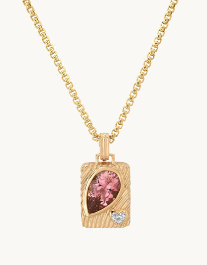 Helena Rose Ripple Pear Amulet
