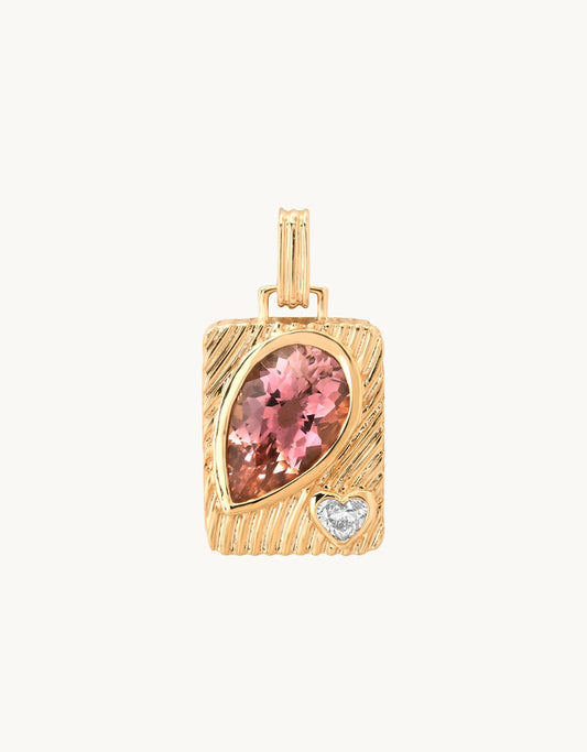 Helena Rose Ripple Pear Amulet