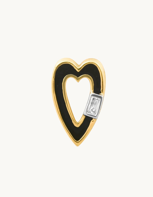 Helena Rose Slide On Mini Enamel Heart